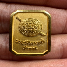 เหรียญแปดเหลี่ยม หลวงพ่อโสธร ทองคำ ปี2562 กล่อง+การ์ด