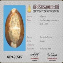 เบี้ยแก้หลวงพ่อนุ่ม วัดนางใน(ลูกที่4)