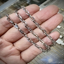 สร้อยทองคำขาว 18K 