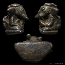 พระพิฆเนศ เนื้อทองแดงเถื่อน ศีลปนครศรีธรรมราช หายากมาก