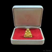 พระทองคำ หลวงปู่ทวด รุ่นสร้างเจดีย์ (พิมพ์กลาง)