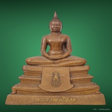 พระบูชาหลวงพ่อโสธรกระเบื้องหลังคาโบสถ์