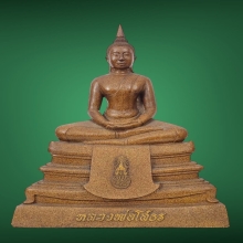 พระบูชาหลวงพ่อโสธรกระเบื้องหลังคาโบสถ์