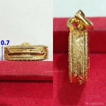ตลับเพชรแท้ตะกรุดสาริกา หนัก 7.59 กรัม