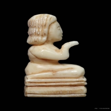 นางกวักงาแกะ สวยเดิมๆคับ ขนาดใหญ่กว่าเหรียญ 10บาท