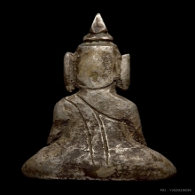 พระเงินนั่งลอยองค์ ศิลปะนครศรีธรรมราช เนื้อเงิน