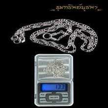 สร้อยเงินแท้ น้ำหนัก 13.3 กรัม งานสวยสวมคอได้ครับ