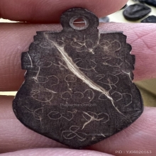 ราหู กะลาแกะ จารย์ครบเต็ม สายวัดศรีษะทอง สวยมากเดิมสมบูรณ์ 