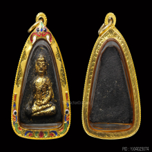 พระผงโสฬสมหาพรหมปี 03 (พิมพ์ผงสุพรรณ)หลวงปู่ทิม วัดละหารไร่