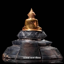 พระพุทธรูปบุทองคำฐานเงิน สมัยอยุธยา ( องค์ที่ 1 )