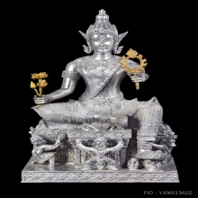 บูชาท้าวเวส เนื้อเงินยวง หลวงพ่ออิฏฐ์ วัดจุฬามณี ปี52 