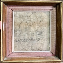 ผ้ายันต์ลป.โต๊ะ  จารมือพร้อมลายเซ็น