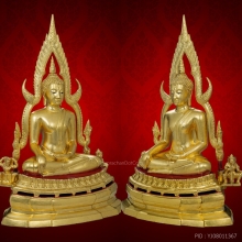 พระพุทธชินราช ปี 2516 ปิดทอง ดินไทย ตามุก ขนาด 5.9“