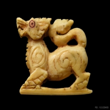 สิงห์หน้าโบสถ์ พิมพ์โบราณ ขนาด1.8cm