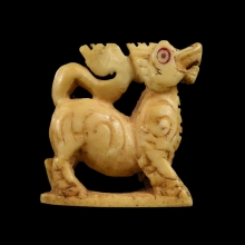 สิงห์หน้าโบสถ์ พิมพ์โบราณ ขนาด1.8cm