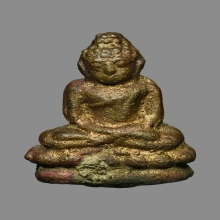 PHRA-CHAIWAT OF LUANG-PU-BOON , TOR MOLD , MIXED METALS