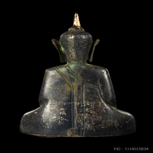 พระบูชาศิลปะนครศรีธรรมราช เกศทองทำ บุเงิน