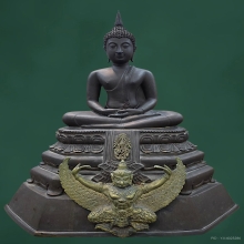 พระบูชา ภปร. วัดทุ่งสีกัน ในหลวงเสด็จเททอง ปี 2525 