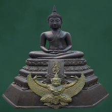 พระบูชา ภปร. วัดทุ่งสีกัน ในหลวงเสด็จเททอง ปี 2525 