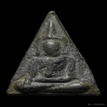 พระนางพญาเนื้อชินเงิน กรุนาคาม