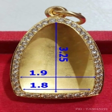 ตลับเพชรแท้  หลวงปู่ทวด / รูปหล่อ หนัก 16.65 กรัม