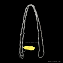 สร้อยพุก ลายห่วงคู่ สร้อยสแตนเลสอย่างดี