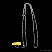 สร้อยพุก ลายห่วงคู่ สร้อยสแตนเลสอย่างดี