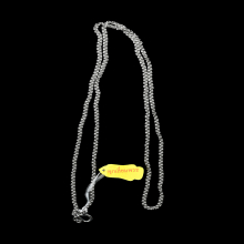 สร้อยพุก ลายห่วงคู่ สร้อยสแตนเลสอย่างดี