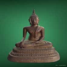 พระบูชาหลวงพ่อดำวัดพระบาทลพบุรีขนาด5นิ้ว