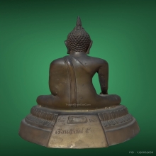 พระบูชาหลวงพ่อดำวัดพระบาทลพบุรีขนาด5นิ้ว