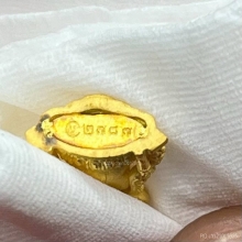 พระทองคำ.พระพุทธชินราช ภปร. พิมพ์เล็ก รุ่นแผ่นดินเกิด ปี2548