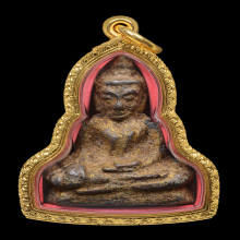 พระท่ากระดาน กรุศรีสวัสดิ์ ปิดทองเดิม กาญจนบุรี