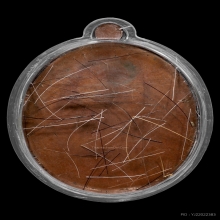 เหรียญรุ่นแรกหลวงพ่อสร้อย วัดเลียบราษฎร์บำรุง(เนื้อสำริด)