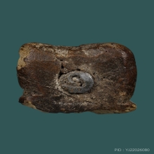 พระปิดตาไม้แกะเก่า ใต้ฐานฝังตะกรุด สายกทม.ฯ