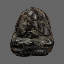 พระปิดตาหลวงพ่อเชย วัดท่าควาย พิมพ์หลังยันต์ใหญ่นิยม