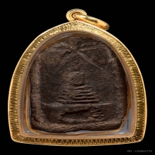 ลป.ทวด เนื่อว่าน พิมเล็ก วัดพะโค๊ะ ปี06 เลี่ยมทอง