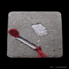 กระดูกผีปิดทองฝังตะกรุดเงิน หลวงพ่อชำนาญ วัดชิน