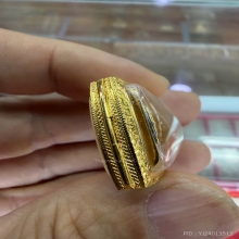 สมเด็จองค์ปฐมรุ่น2 เลี่ยมตลับทอง หลวงพ่อฤาษีลิงดำ