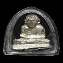 รูปหล่อหลวงพ่อเขียน เนื้อเงิน รุ่นกำนันวิรัตน์ ปี 2503 