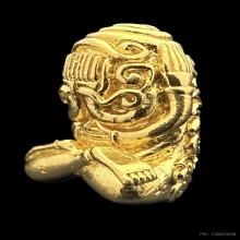 #พระทองคำ.. พระปิดตาอุตตโม  หลวงปู่ฮก