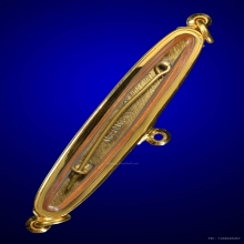 เข็มกลัดมงคล9 ตอกโค๊ตรูปหล่อโบราณใหญ่หลวงพ่อจง 85