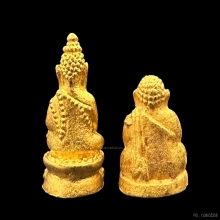 #พระทองคำ.. พระชัยวัฒน์ +พระสังกัจจายน์ รุ่นจอมทัพ