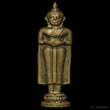 รูปเหมือน ลพ.วัดบ้านแหลม เนื้อทองเหลือง ปี2510 จ.สมุทรสงคราม