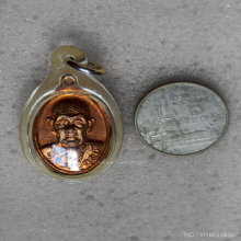 เหรียญเม็ดแตง หลวงปู่ดุลย์ วัดบูรพาราม จ สุรินทร์ ปี 2526