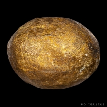 ลูกอมบร็อนซ์ทองแท้ เก่า ไม่ทราบที่