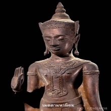 พระพุทธรูป สมัยอยุธยา ทรงเครื่องน้อย ราชวงศ์สุพรรณภูมิ