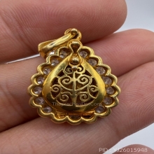 รูปหล่อสมเด็จโต รุ่น118ปี เนื้อทองคำ พร้อมตลับเพชรแท้