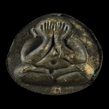 หลวงปู่โต๊ะ พระปิดตาจัมโบ้2 เนื้อผงใบลาน สวยมาก