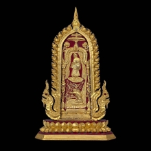 พระกำแพงศอกหลวงพ่อขอมวัดไผ่โรงวัว พ.ศ 2505 ปางบรรพชา 