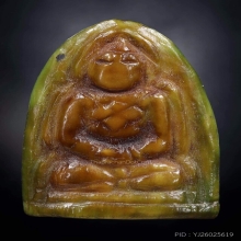 พระพุทธงาแกะสองหน้าหลวงพ่อเดิม